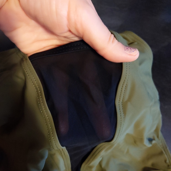 NWT CUPSHE Army Green One Piece Swimsuit Large - Picture 5 of 13